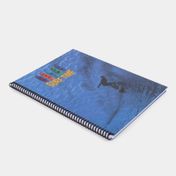 Cuaderno 105 Senfort argollado y cuadriculado de 80 hojas, 4 materias, surtido