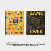Cuaderno 105 Senfort argollado y cuadriculado de 80 hojas, 4 materias, surtido