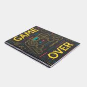 Cuaderno 105 Senfort argollado y cuadriculado de 80 hojas, 4 materias, surtido
