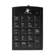 Teclado alámbrico numérico Startec ST-NK-08, negro