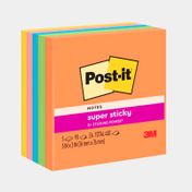 Notas adhesivas Post-it de 76 x 76 mm x  450 hojas