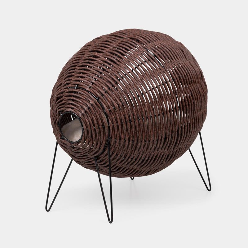 cama-ovalada-cafe-para-mascota-con-soporte-38-x-38-x-42-cm-3-7701016690997