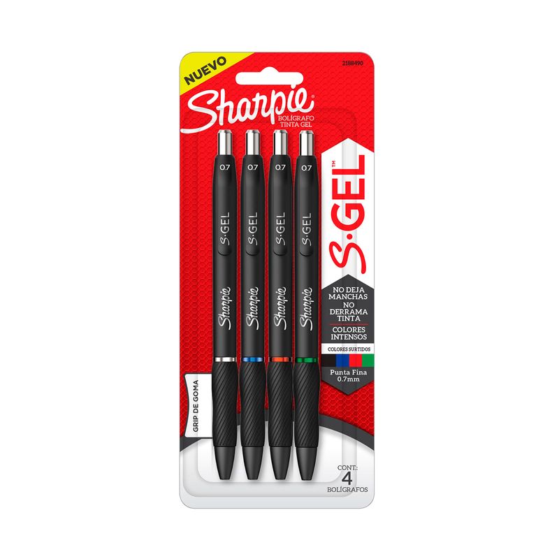 boligrafo-sharpie-gel-0-7-mm-x4-unidades-punta-fina-71641215313