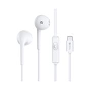 Audífonos 1Hora In ear alámbricos AUT124, blancos
