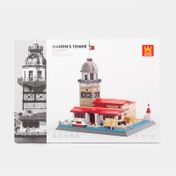 Set de bloques x 910 piezas, diseño torre de la Doncella