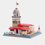 Set de bloques x 910 piezas, diseño torre de la Doncella