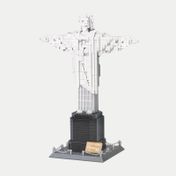 Set de bloques x 973 piezas, diseño Cristo Redentor