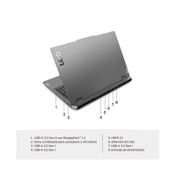 Portátil Lenovo gaming LOQ 15IAX9 de 15.6", Intel Core i5-12450HX, RAM 16 GB, 512 GB SSD, Windows 11, gris