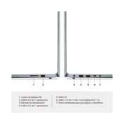 Portátil Lenovo Ideapad Slim 3 14IAH8, 83EQ001NLM, 14", Intel Core i5, RAM 8 GB, 512 GB SSD, gris