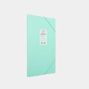 Carpeta de seguridad oficio, menta pastel
