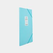 Carpeta de seguridad oficio, azul pastel