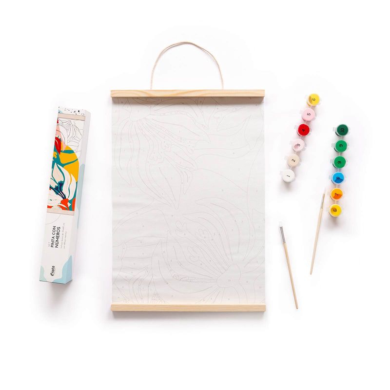 kit-para-pintar-por-numero-40-x-30-cm-diseno-flores-tropicales-3-7707262488470
