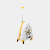 Maleta para viaje con ruedas 16" diseño conejo