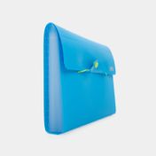 Archivador fuelle 1/2 carta, 12 bolsillo azul