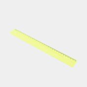 Regla plana de 30 cm