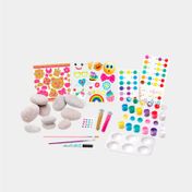 Set creativo para pintar rocas