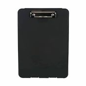 Tabla legajadora negra A4 con tapa icopel