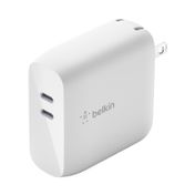 Cargador de pared con cable USB-C a USB-C Belkin de 2 m, blanco