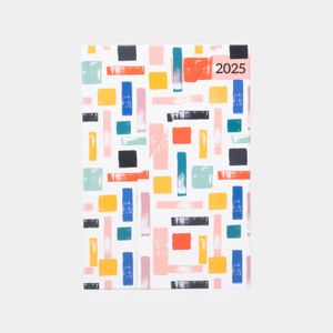 Agenda diaria practica 2025 rectángulos