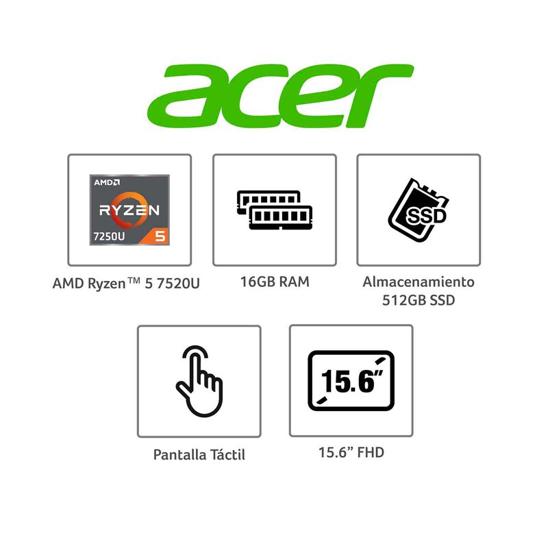 Mémoire RAM 8 Go DDR4 Pour Acer Aspire A315-23G – Compatible, Neuf Sous Blister !