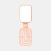 Cepillo plegable para cabello 17.5 cm con espejo (Surtido)