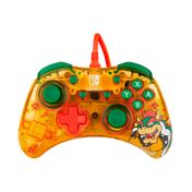 Control alámbrico naranja de Bowser para Nintendo Switch