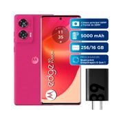 Celular Motorola Edge 50 Fusion, RAM 8 GB, 256 GB, color rosa fragola