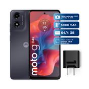 Celular Motorola g04s, RAM 4 GB, 64 GB, negro cósmico