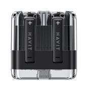 Audífonos Havit TW981 in ear, negros