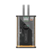 Batería portátil Havit de 10.000 mAh con cable PB94, naranja