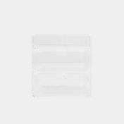 Organizador para cosméticos de 14 x 11 cm con 3 divisiones