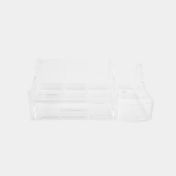 Organizador de 10 x 25 cm con 4 divisiones