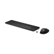 Combo de teclado + mouse Inalámbrico HP 650, negro