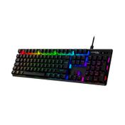 Teclado alámbrico gaming HyperX Alloy con retroiluminación