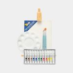 kit-de-caballete-de-30-cm-acrilicos-pinceles-paleta-604998