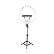 Aro de luz VTA de 45 cm con soporte para 3 dispositivos
