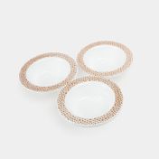 Plato hondo de 5 Oz manchas x 10 unidades