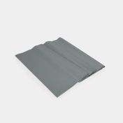 Mantel de 137 x 274 cm plateado
