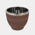 matera-de-13-x-14-8-cm-en-ceramica-marron-con-borde-plateado-2-7701016845588