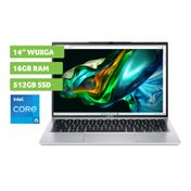 Portátil Acer AL14-51M-51PD, 14", Intel Core i5, Ram 16GB, 512GB SSD, Windows 11, plateado