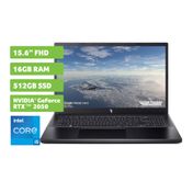 Portátil Acer gaming ANV15-51-527M, 15.6", Intel Core i5, RAM 16 GB, 512 GB SSD, Windows 11, negro