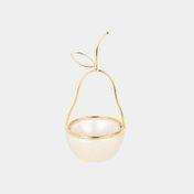 Adorno decorativo de 17.3 cm pera