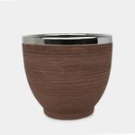 matera-de-15-7-x-17-5-cm-en-ceramica-marron-con-borde-plateado-7701016845564