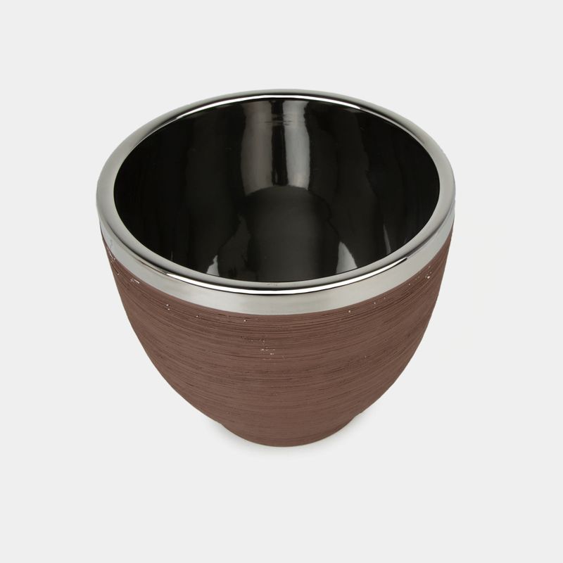 matera-de-15-7-x-17-5-cm-en-ceramica-marron-con-borde-plateado-2-7701016845564
