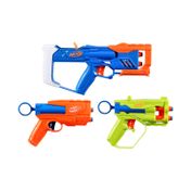 Set de lanzadores de dardos Nerf N series triple acción x3 con 12 dardos