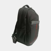 Morral para portátil Sense con doble compartimiento de 44 cm, negro