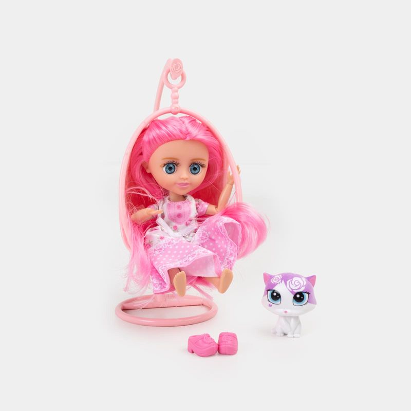 muneca-de-16-cm-rosy-rosie-con-silla-mecedora-y-mascota-7701016733755