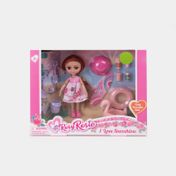 Muñeca de 16 cm Rosy Rosie con accesorios de Playa