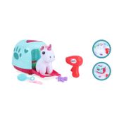 Unicornio infantil con secador, guacal y accesorios