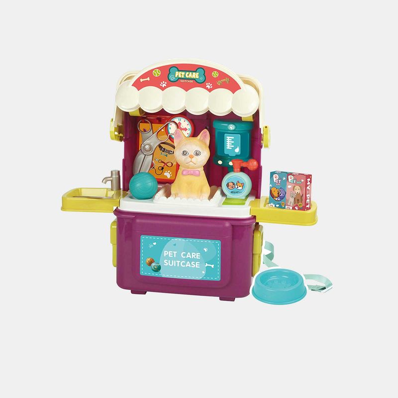 maleta-infantil-3-en-1-con-gato-y-accesorios-morada-con-blanco-7701016733939